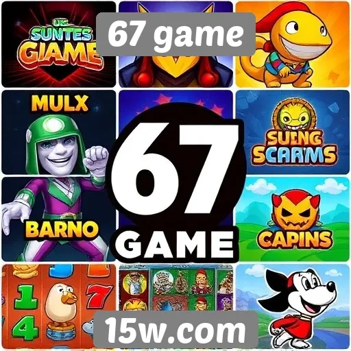 67 game oferece uma ampla variedade de gêneros de jogos